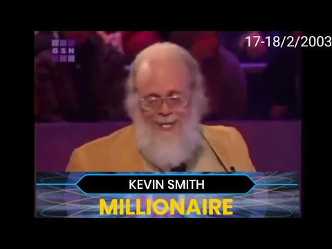 WWTBAM Us Syndicated (17-18/2/2003): KEVIN SMITH The first MILLIONAIRE on Syndicated version