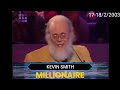 WWTBAM Us Syndicated 17 18 2 2003 KEVIN SMITH The First MILLIONAIRE On Syndicated Version