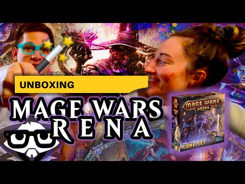Mage Wars Arena | Funboxing & Discussion