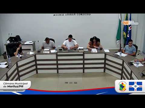 30ª Sessão Ordinária da Câmara Municipal de Mariluz