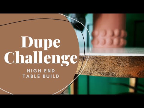 Driftway Side Table Dupe
