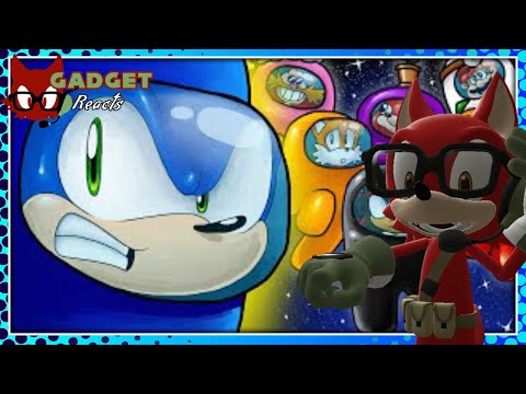 Just for a Game?! Gadget reacts to MugiMikey: Sonic Meets Among Us!