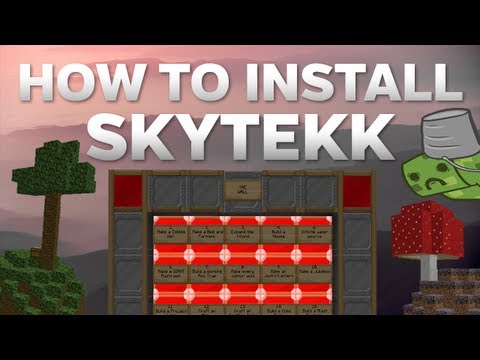 How to Install SkyTekk (Tekkit SkyBlock Variant)
