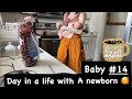DITL With A Newborn Getting As Much Done Paying The Bills