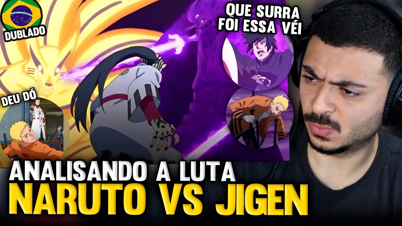 KAMUZ REAGE: JIGEN HUMILHA NARUTO E SASUKE JUNTOS | BORUTO DUBLADO