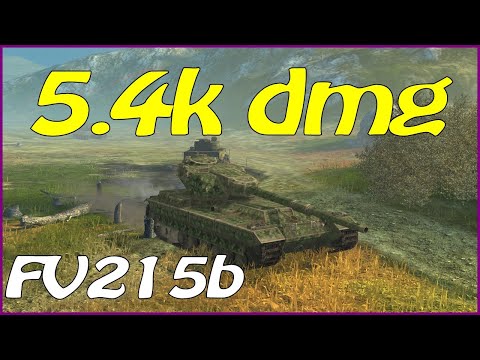 WOT Blitz / FV215b / 6 frags / 5.4k dmg