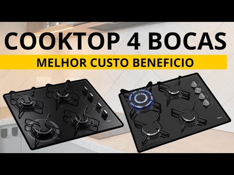 [TOP 3] Melhores Cooktops 4 Bocas - Cooktop 4 Bocas - Qual Melhor Cooktop 4 Bocas Para Comprar 2024!