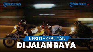Aksi Kebut-kebutan Motor di Bintaro Akibatkan Pengguna Jalan Terlibat Kecelakaan