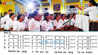 Download lagu SELAMAT DATANG OH YESUS || Koor Malam Natal || Lagu Natal mp3