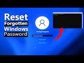 Windows 10 Password Reset Without Losing Data Windows 10 11 Forgotten Password Reset