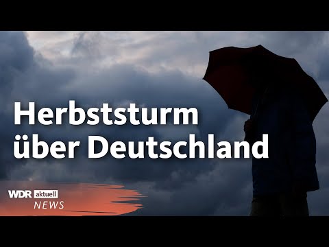 Herbststurm „Joshua“ in NRW: So windig wird es | WDR aktuell