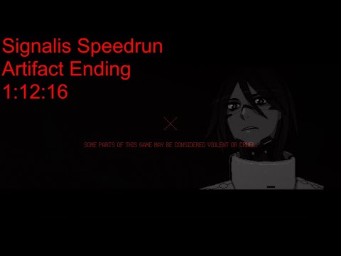 Signalis Artifact Ending speedrun 1:12:16