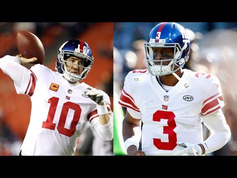 New York Giants Fans Protest Eli Manning Being Benched in Loss to Oakland Raiders