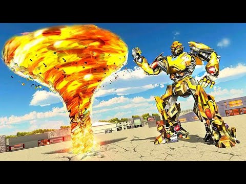 Tornado Robot Transform: Robot Transforming Game 2020 - Android Gameplay