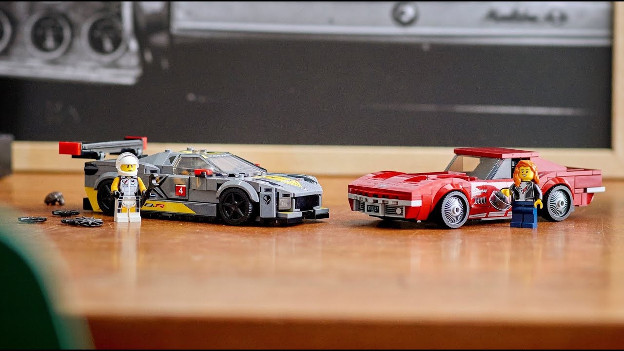 LEGO Speed Champions – Chevrolet Corvette C8.R a Chevrolet Corvette 1968
