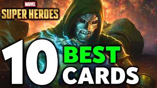 Top 10 BEST Cards From Marvel Super Heroes!