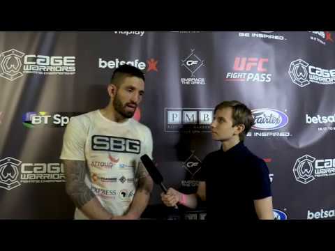 Matt Inman Cage Warriors 84 Post Fight Interview