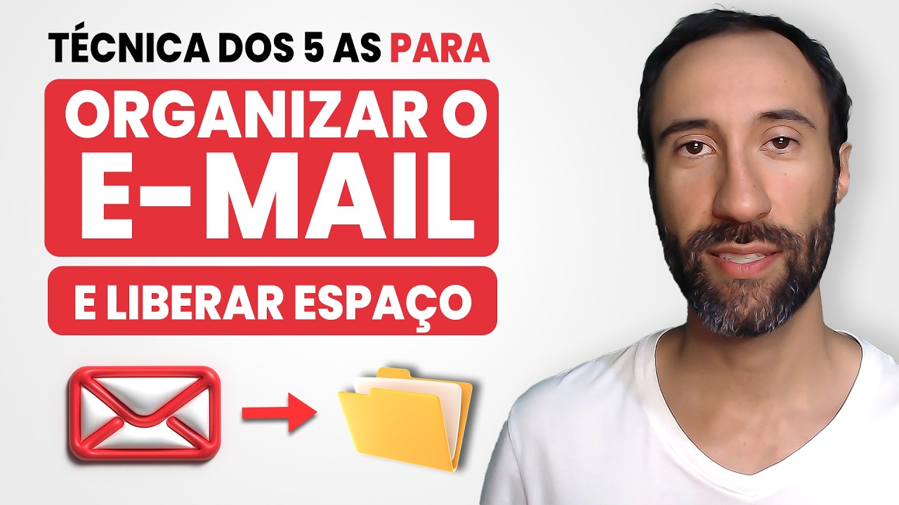 Como Organizar o E-mail e Liberar Espaço - Técnica 5 A’s