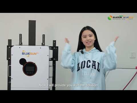 Bluesun 10kw hybrid solar energy storage system for Ecuador