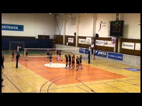 Extraliga žen - JUNIORKY: TJ OSTRAVA - SG LD BRNO 10.kolo 1.11.2014