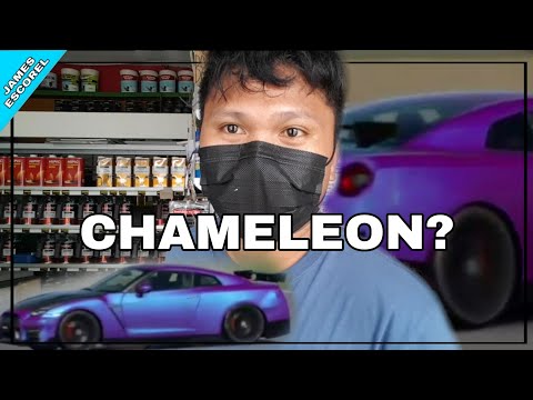 paano timplahin ang kulay nato parang chameleon #URETHANE #PAINT