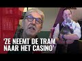 Poes René reist zonder baasje met de tram door de stad