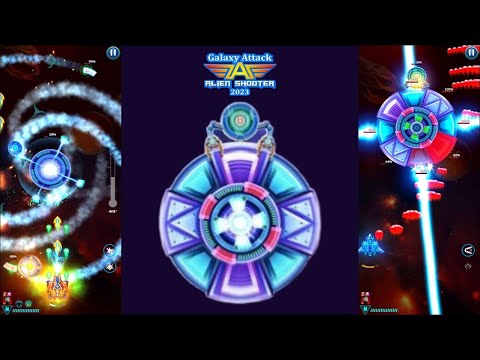 Alien Shooter All Bosses | Boss 42 Mothership | Galaxy Attack Shooting Game | Zambario Gamers