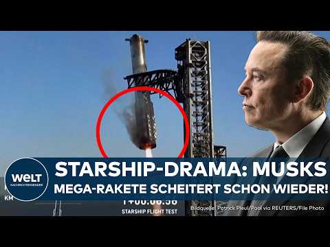 SPACEX: Zehnter Starship-Testflug abgesagt – Musks 123-Meter-Rakete kommt wieder nicht ins All!