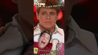 BRAYON, GANADOR DE MI NOMBRE ES... LUIS MIGUEL * EL LUISMI CHILENO!!!
