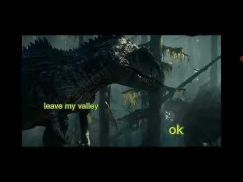 Rexy vs giganotosaurus if they could talk