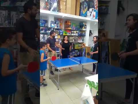 זוכי ההגרלה בשולחן פינג פונג בפינת הגאדג'טים של מייק