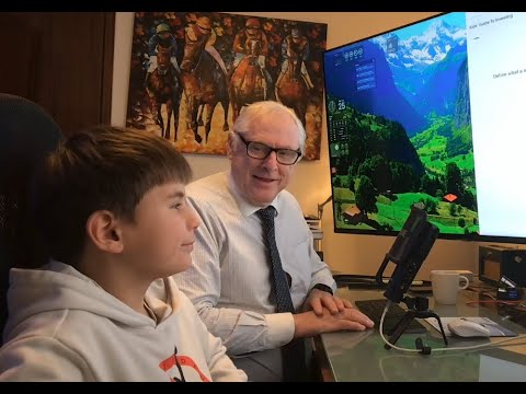 Stock Market Investing for complete beginners. Explaining it to an 8 year old. My son learns stocks.