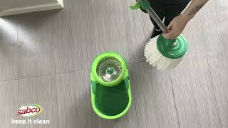 How To put together the Sabco SupaDry Spin Mop set Bunnings