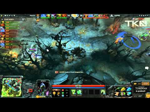 Fnatic vs Empire Game 3 - MLG TKO Dota 2 Grand Final - Tobiwan & Synderen