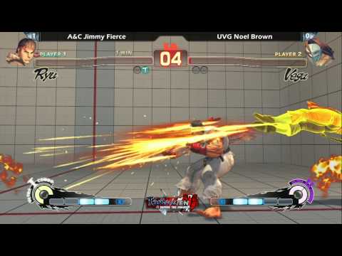 Toryuken 3 Day 1 - SSF4AE2012 - A&C Jimmy Fierce vs UVG Noel Brown
