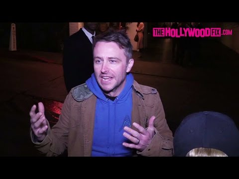 Chris Hardwick & Lydia Hearst Speak On The Walking Dead At The Chateau Marmont 12.8.16