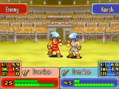 Karsh plays with a fighter