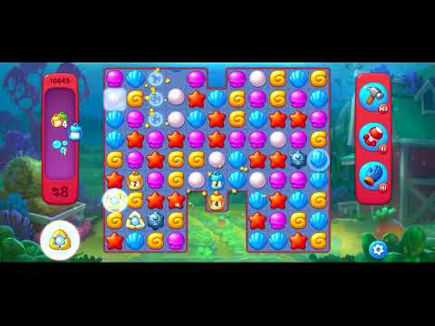 Fishdom Hard level 10649 no boosters フィッシュダム ハード