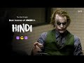 JOKER The Dark Knight Best Motivational Attitude Dialogue Scenes In Hindi WhatsApp Status