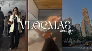 VLOGMAS .1❄️ | IT'S TIME ! attending a holiday party & cyber Monday haul