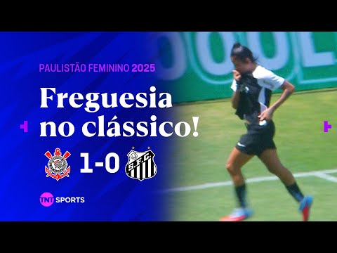 BRABAS MANTÊM TABU NO CLÁSSICO PELO PAULISTÃO FEMININO! CORINTHIANS 1X0 SANTOS | MELHORES MOMENTOS