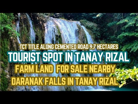 #vlog301 FARM LAND FOR SALE - 9.7 HECTARES - TCT TITLE - ALONG THE ROAD NIEAR DARANAK FALLS 