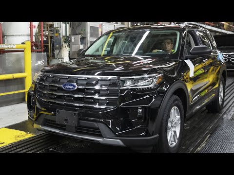 2024 New Ford Explorer - Inside the US Most Advanced Ford Factory Producing | New Ford Explorer
