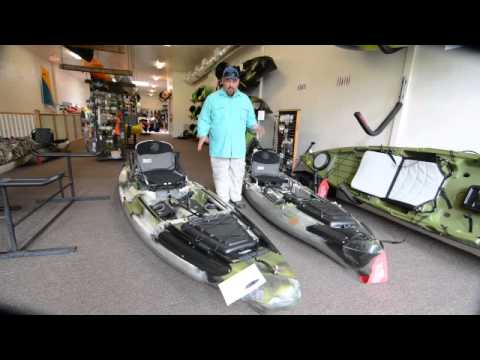 Jackson Kayak Big Rig and Coosa HD Comparison