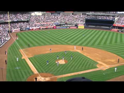 NY Yankees Derek Jeter Doubles in 7th Inning vs Toronto Blue Jays 9-21-14
