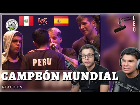 🇵🇪 PERU VS ESPAÑA 🇪🇸  GOD LEVEL FINAL MUNDIAL / REACCION