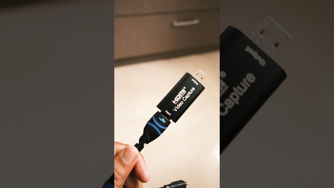 Carte de capture vidéo, HDMI vers USB 1080p USB2.0 video thumbnail