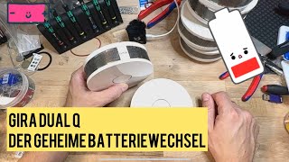Rauchmelder Batterie wechseln: Geheime Methode für Gira Dual Q + Alternative Batterien Tipps!