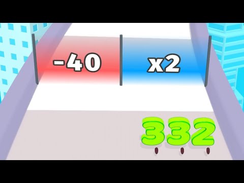 Digit Run 3D - All Levels Gameplay Android, iOS