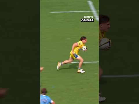 Le numéro de Baptiste Jauneau qui permet à Harry Plummer d’inscrire un nouvel essai 😍 #rugby
